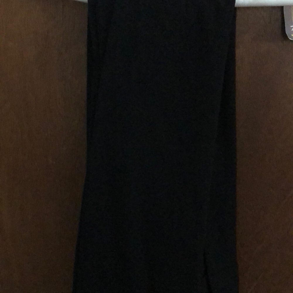 Black long sleeve work pants from The Limited